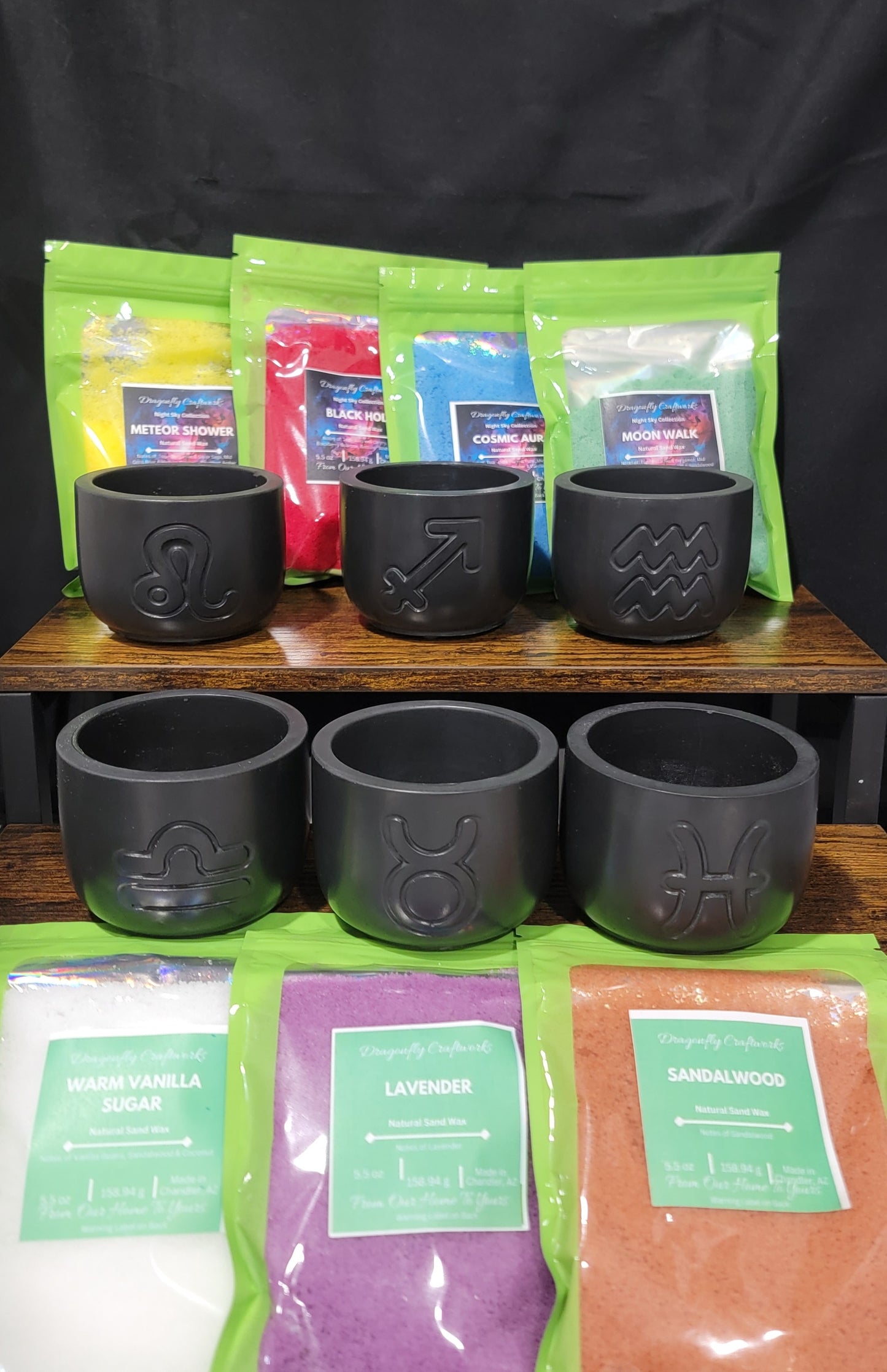 Vessel and Wax Bundle