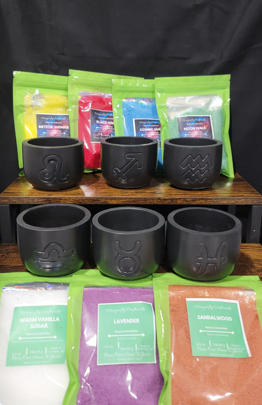 Vessel and Wax Bundle